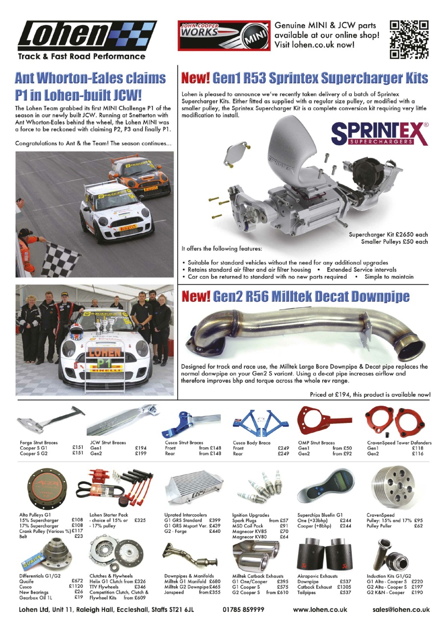 Performance Mini Preview Pages