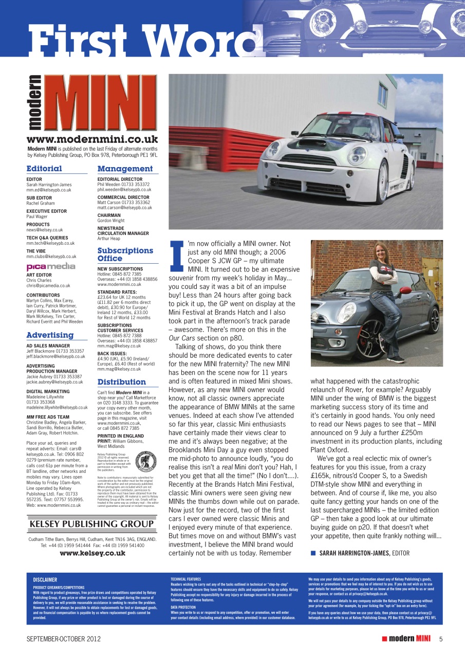 Performance Mini Preview Pages