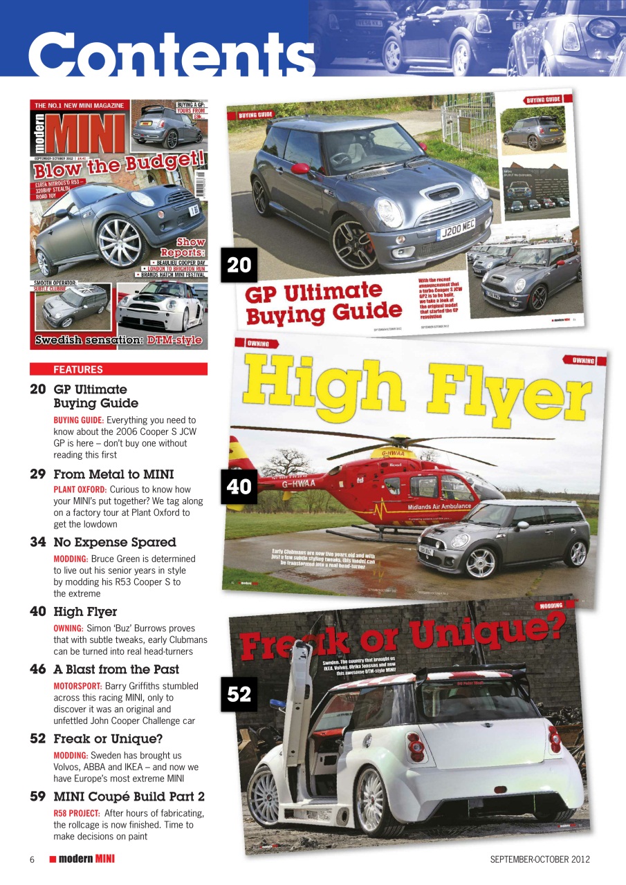 Performance Mini Preview Pages