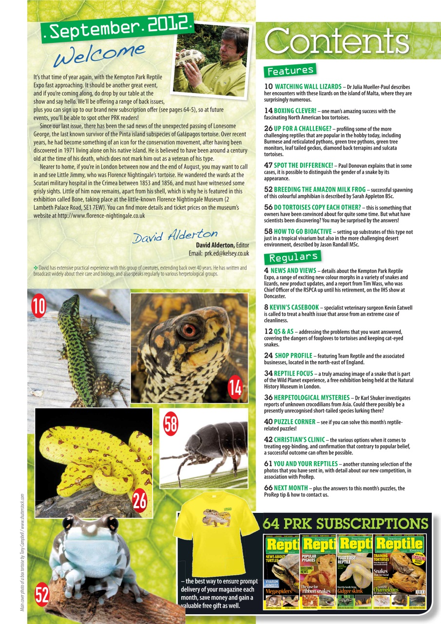 Practical Reptile Keeping Preview Pages