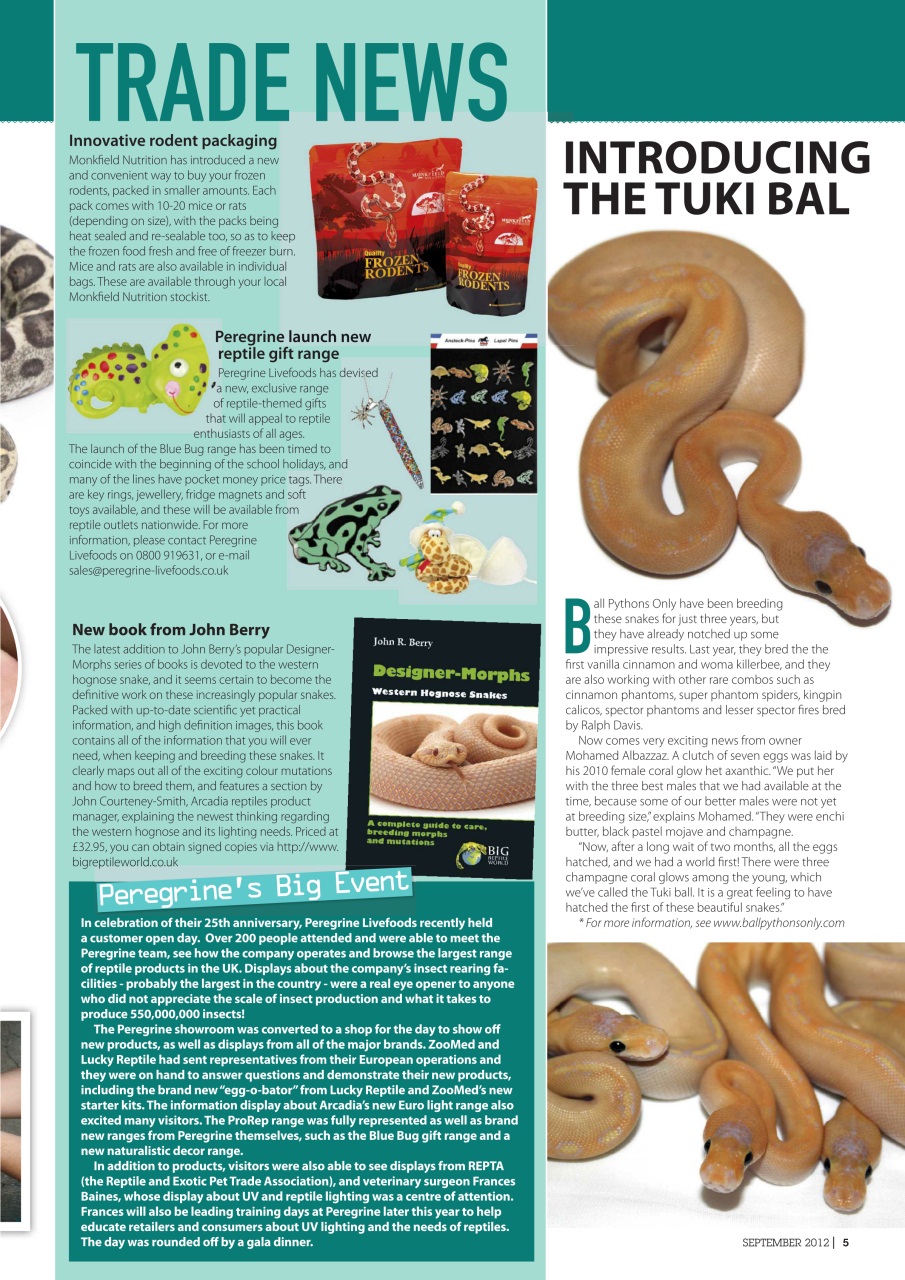 Practical Reptile Keeping Preview Pages