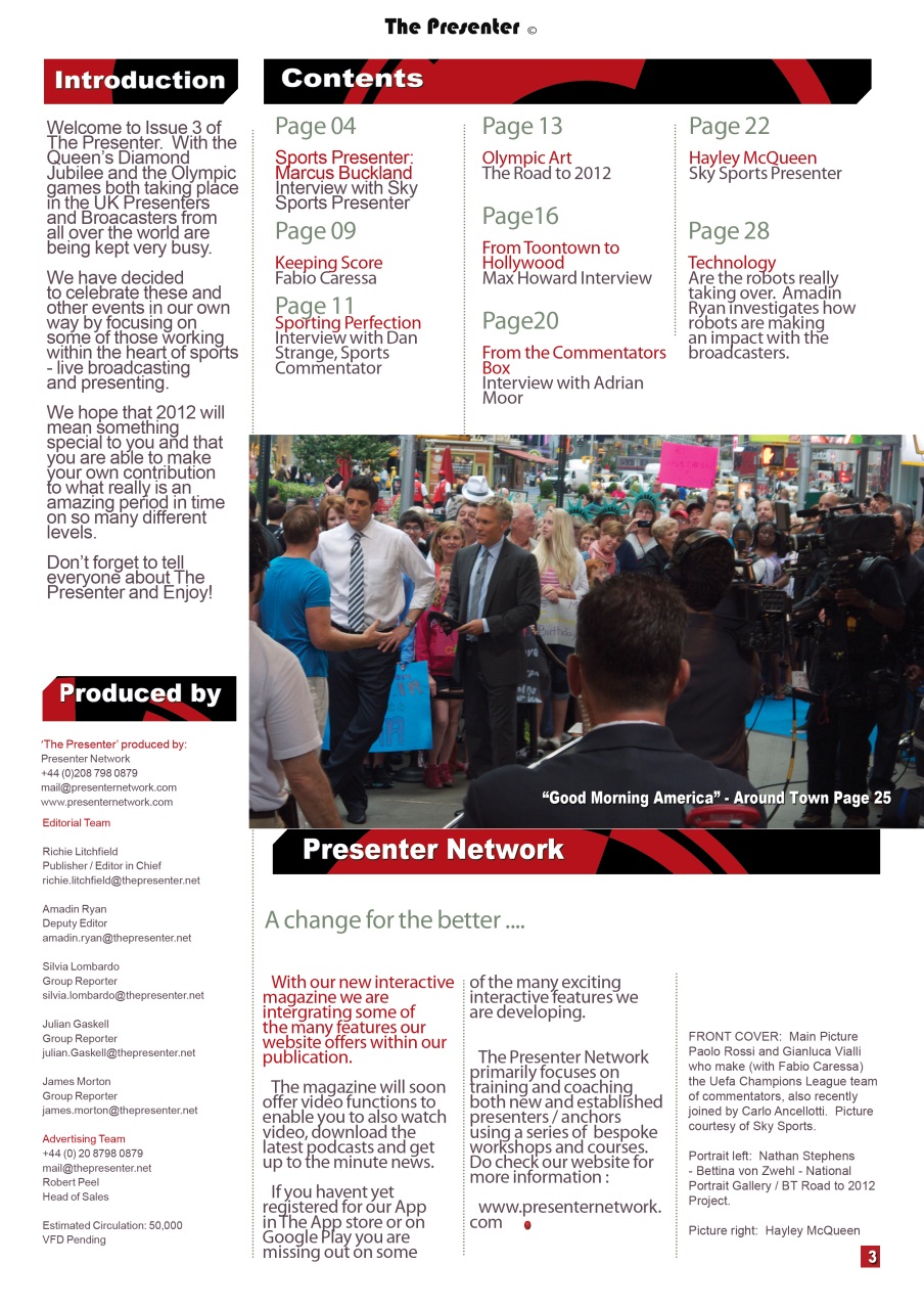 The Presenter Preview Pages