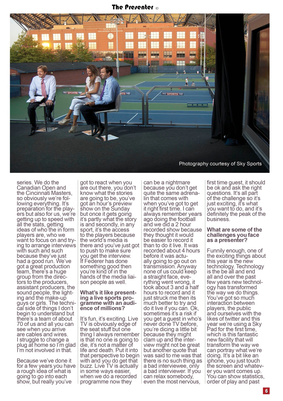 The Presenter Preview Pages