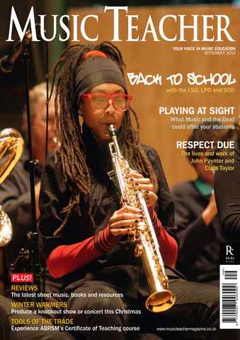 Music Teacher issue September 2010