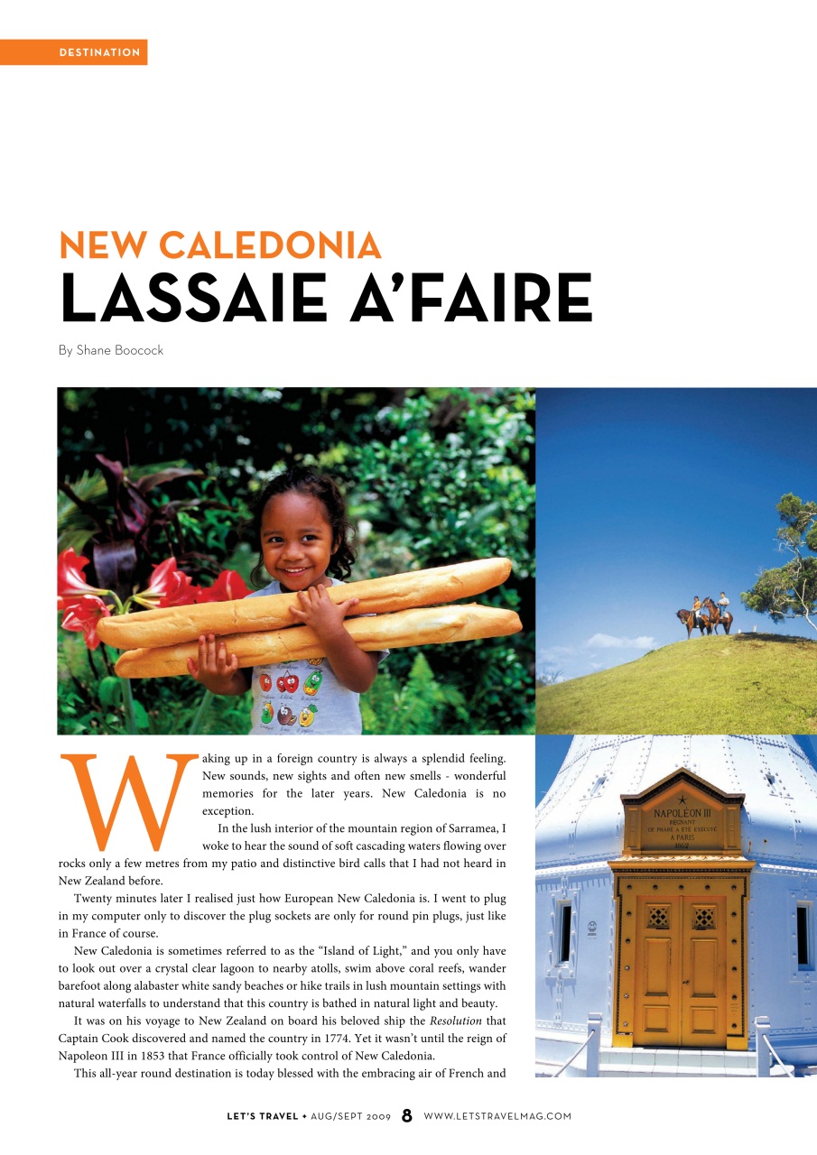 Let’s Travel Preview Pages