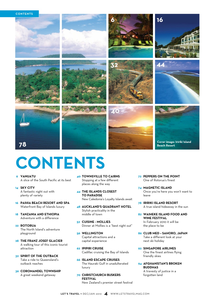 Let’s Travel Preview Pages