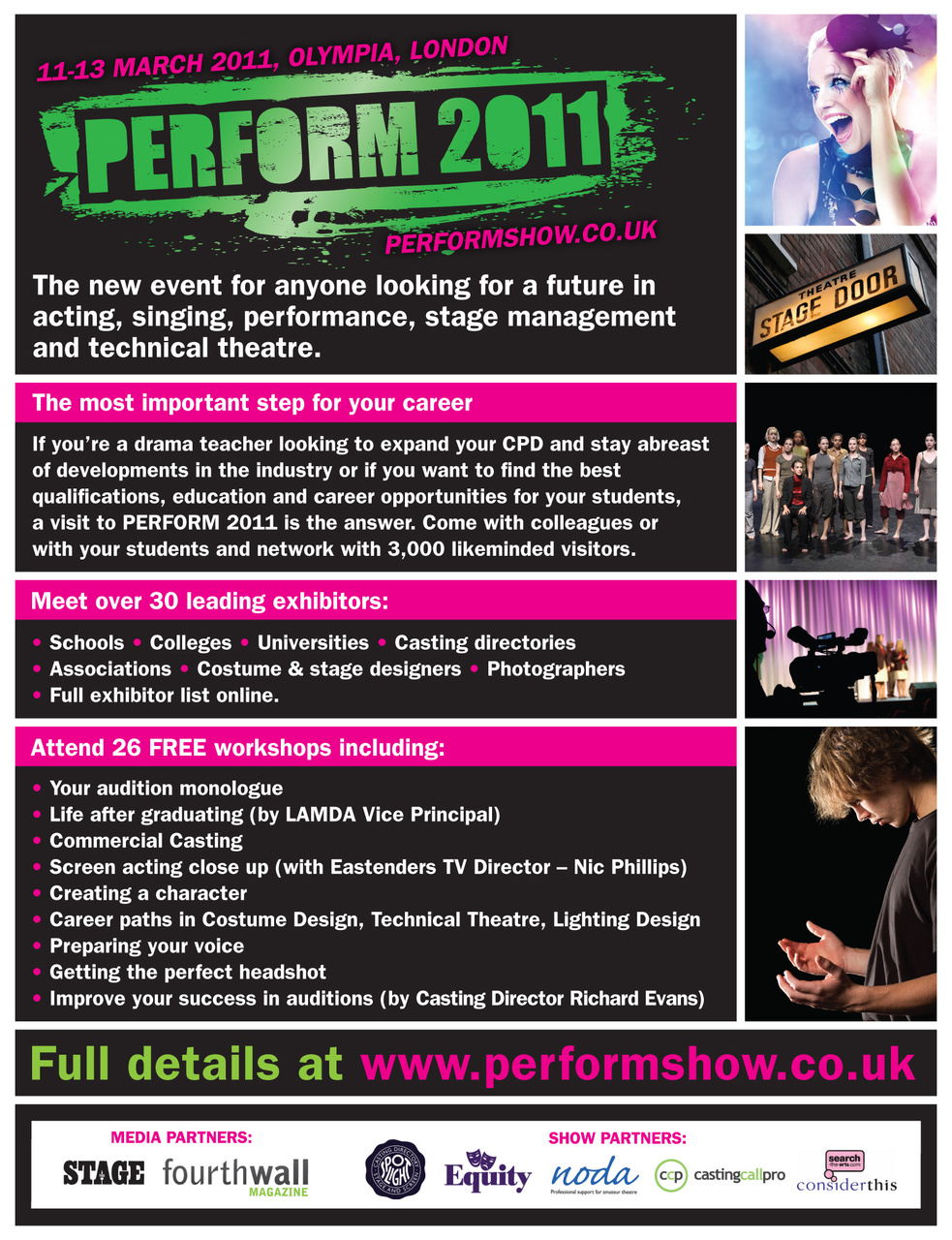 Drama and Theatre Preview Pages