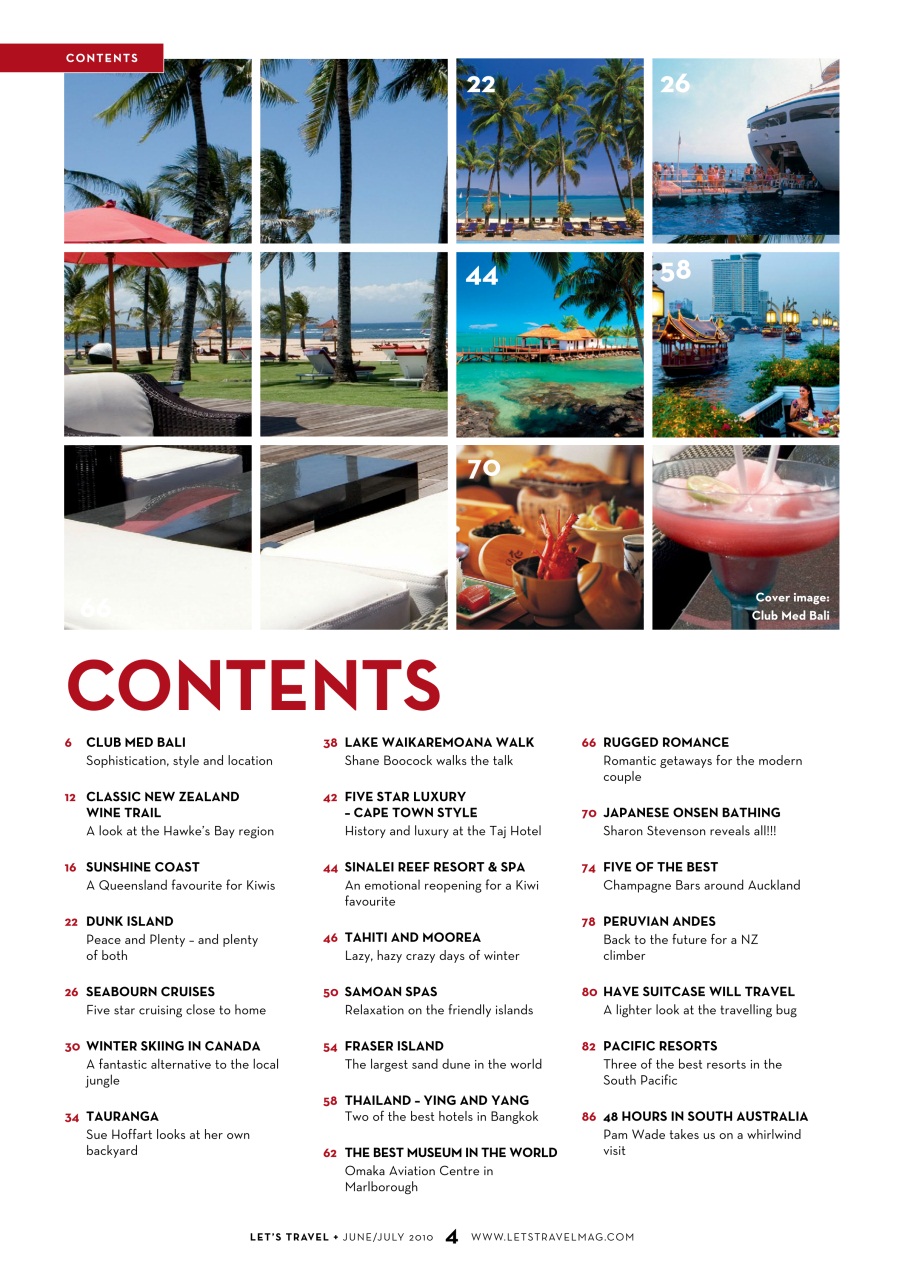 Let’s Travel Preview Pages