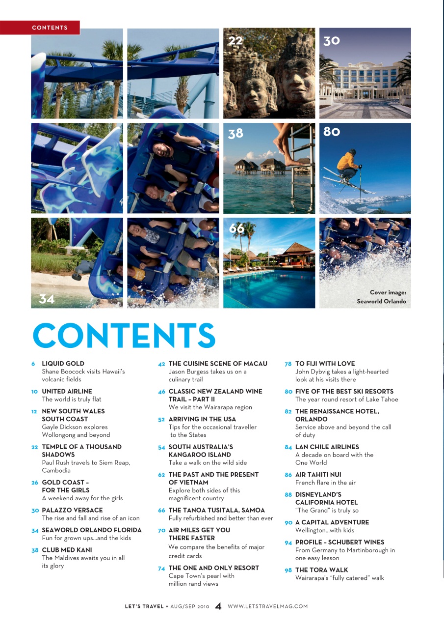 Let’s Travel Preview Pages