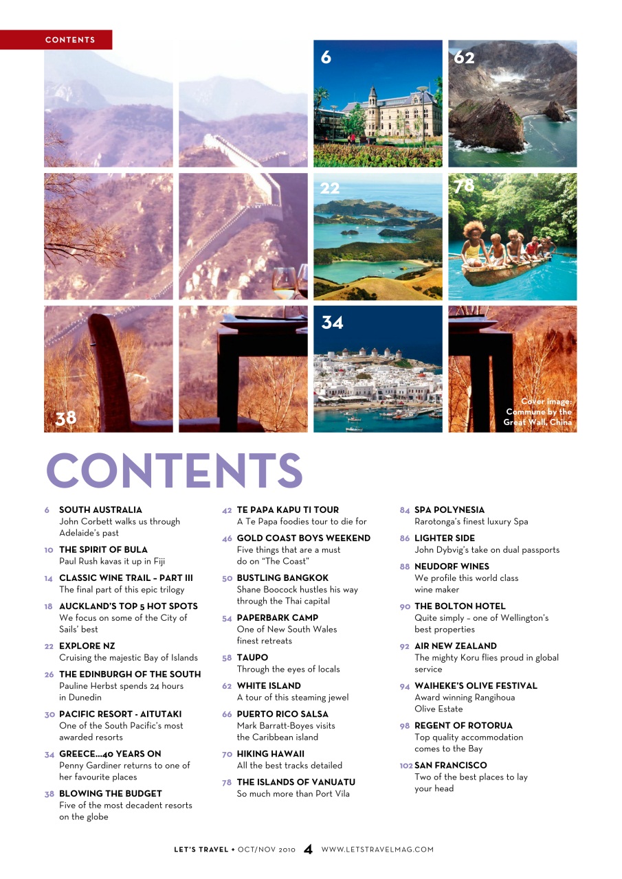 Let’s Travel Preview Pages