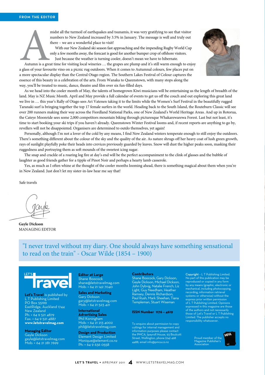 Let’s Travel Preview Pages