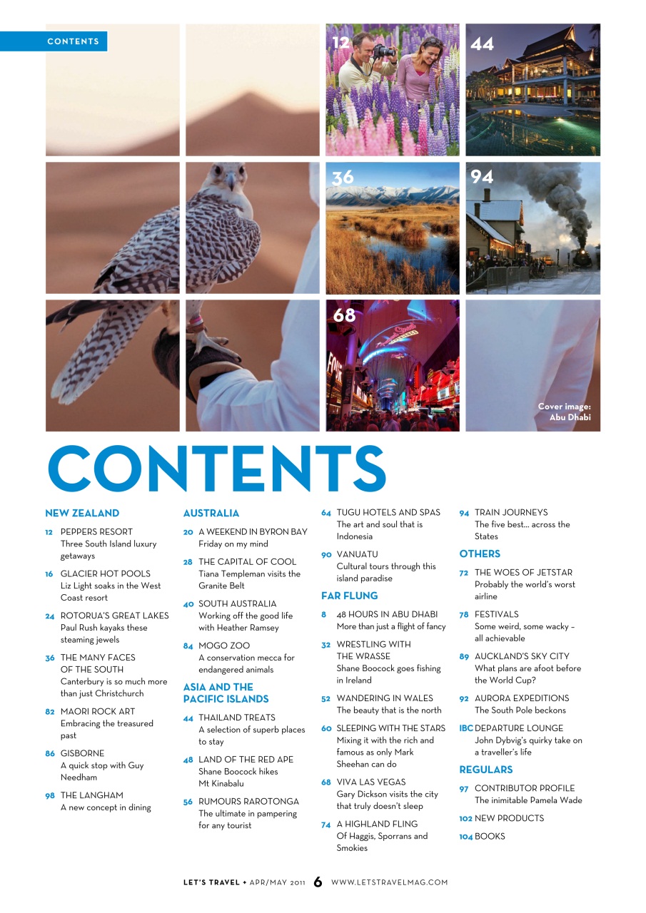 Let’s Travel Preview Pages