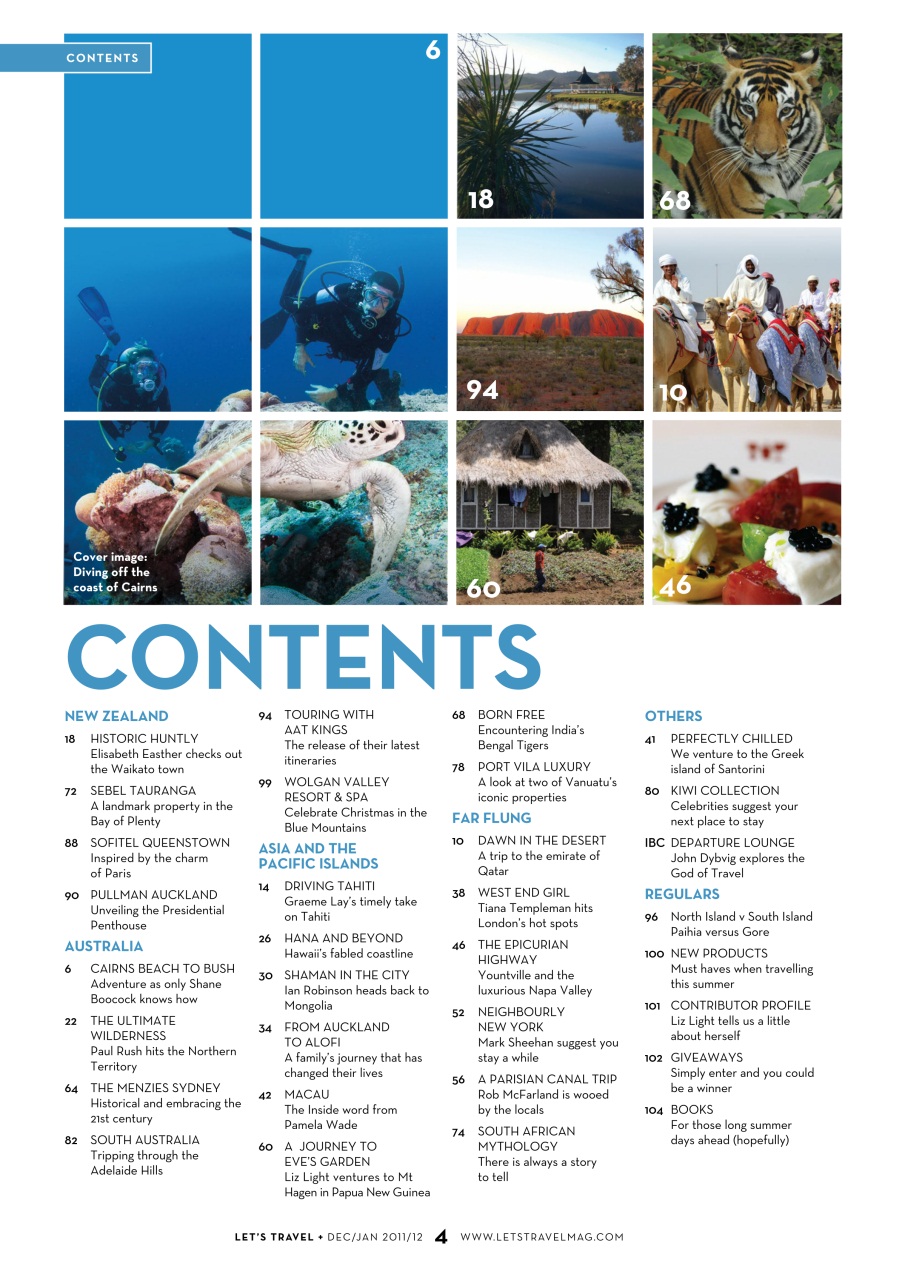 Let’s Travel Preview Pages