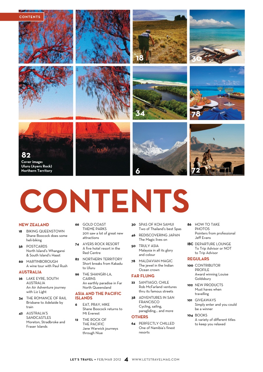 Let’s Travel Preview Pages