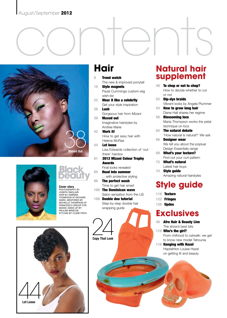 Black Beauty & Hair – the UK's No. 1 Black magazine Preview Pages