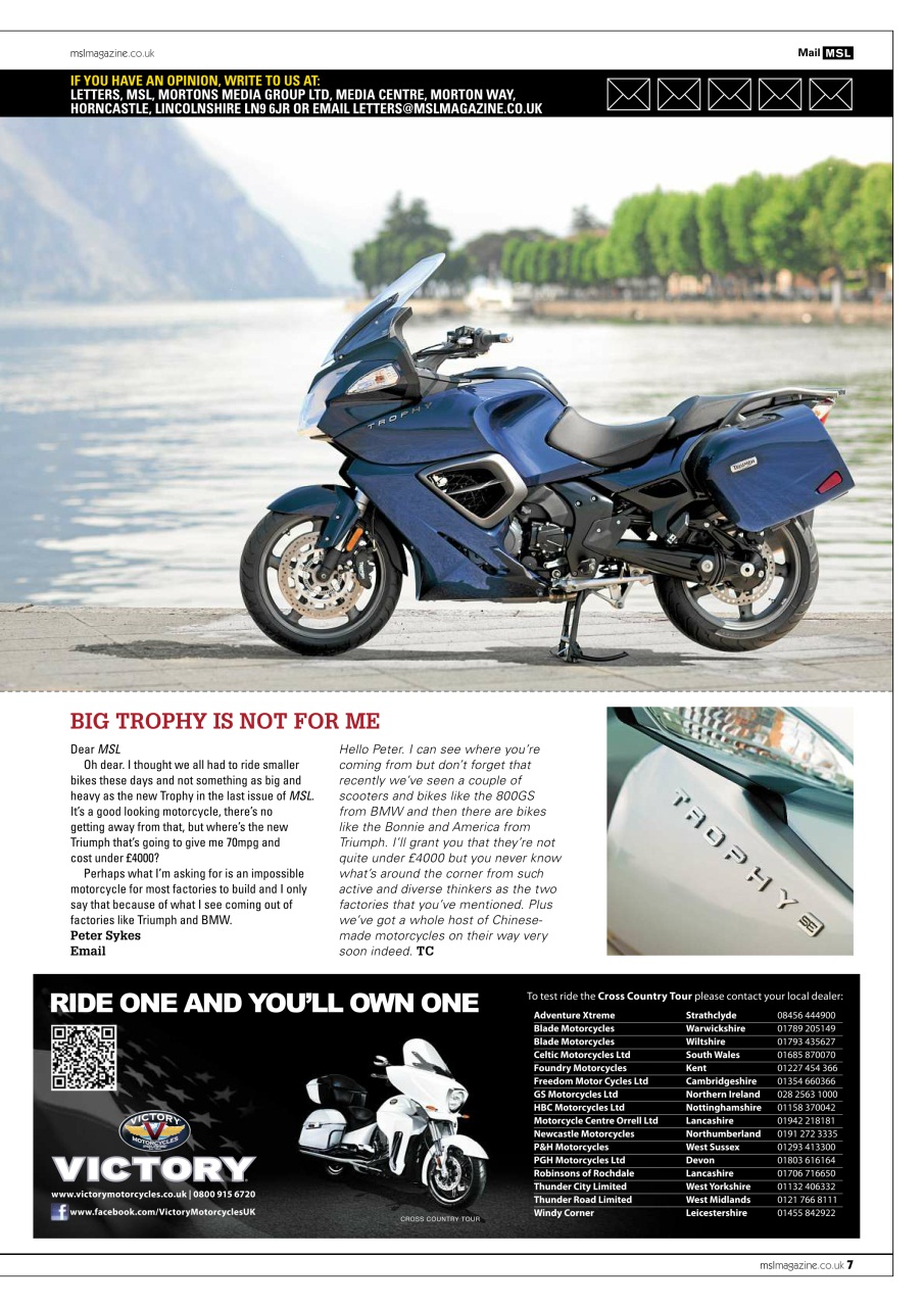 Motorcycle Sport & Leisure Preview Pages