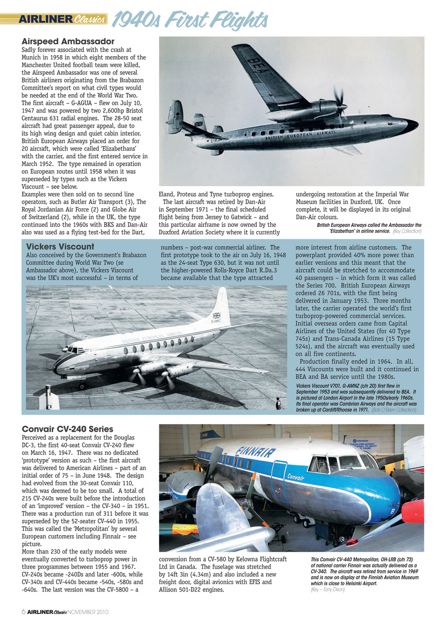 Airliner Classics 2 Preview Pages