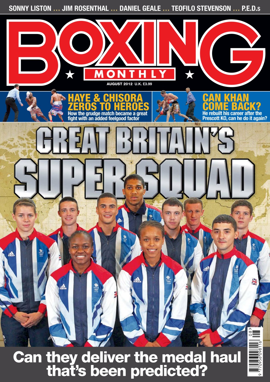Boxing Monthly Preview Pages