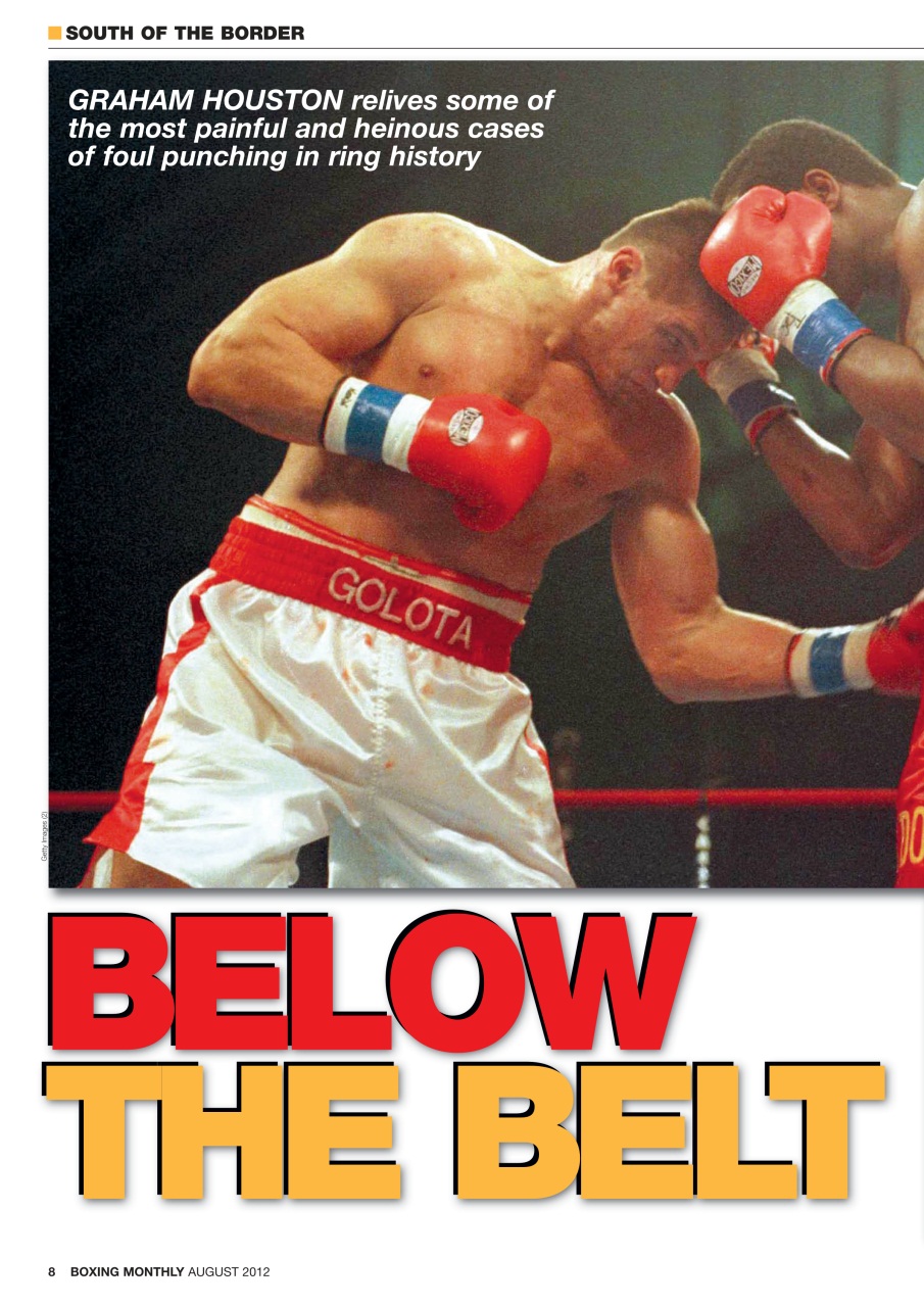 Boxing Monthly Preview Pages