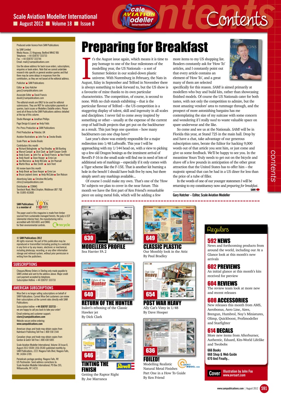Scale Aviation and Military Modeller International (A) Preview Pages