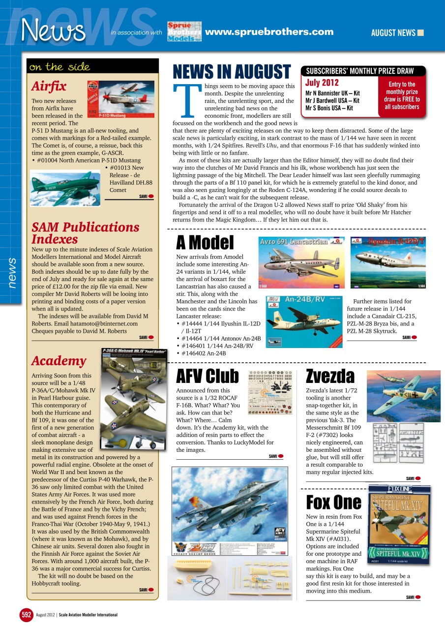 Scale Aviation and Military Modeller International (A) Preview Pages