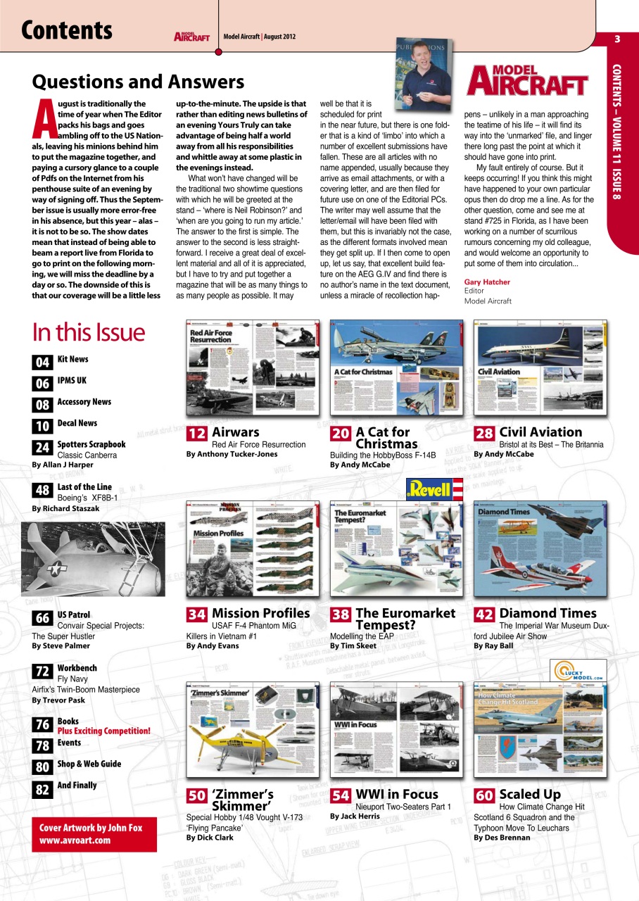 Model Aircraft Preview Pages