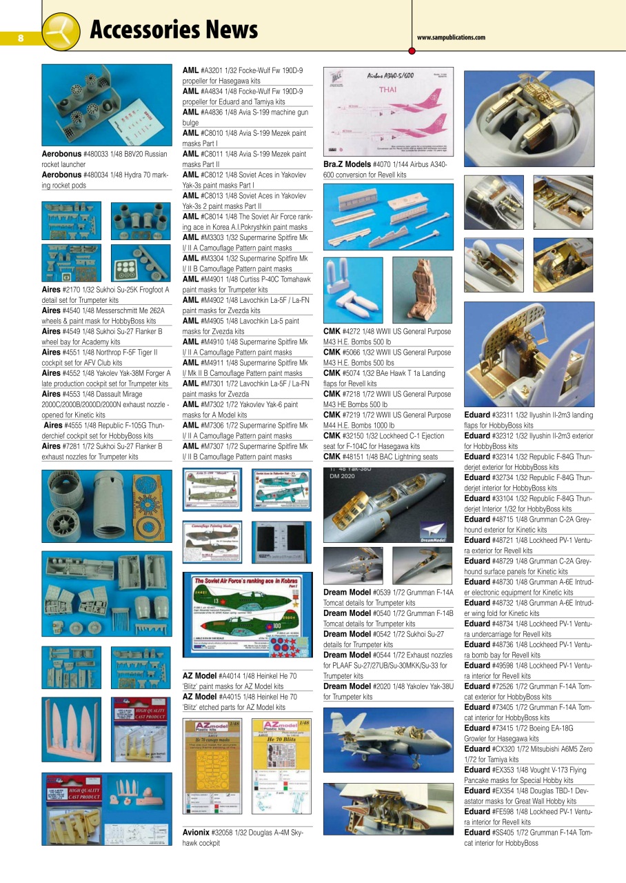 Model Aircraft Preview Pages