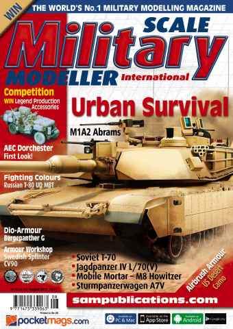 Scale Aviation and Military Modeller International (M) issue SMMI Vol 42 Iss 497 August 2012