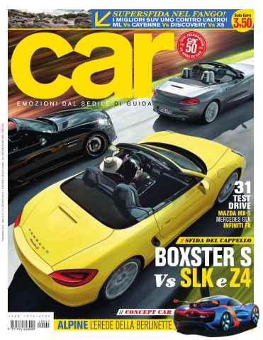 CAR magazine Italia issue QUARANTUNO