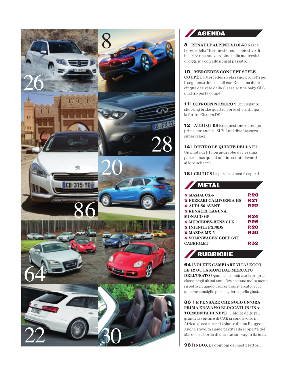CAR magazine Italia Preview Pages