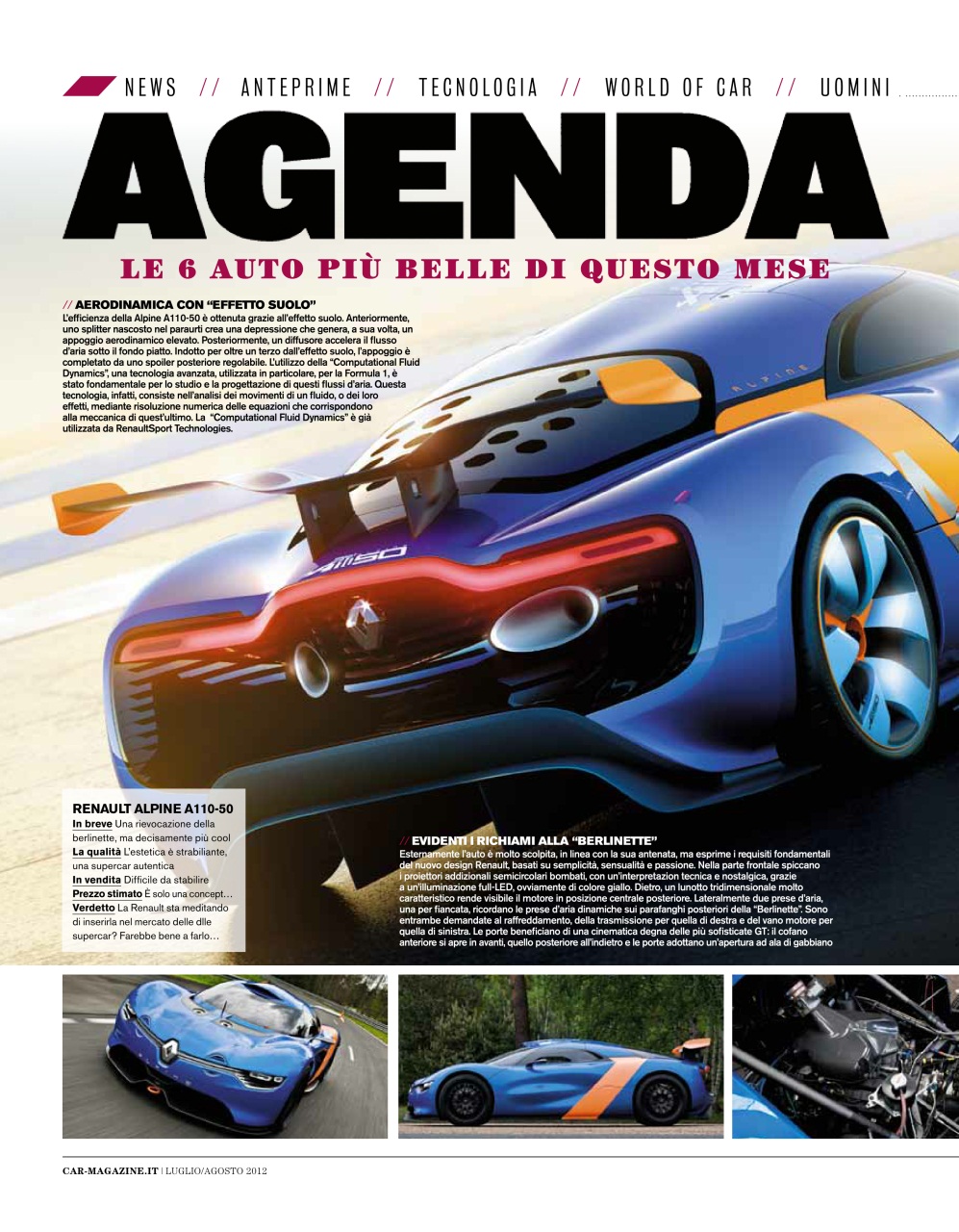 CAR magazine Italia Preview Pages