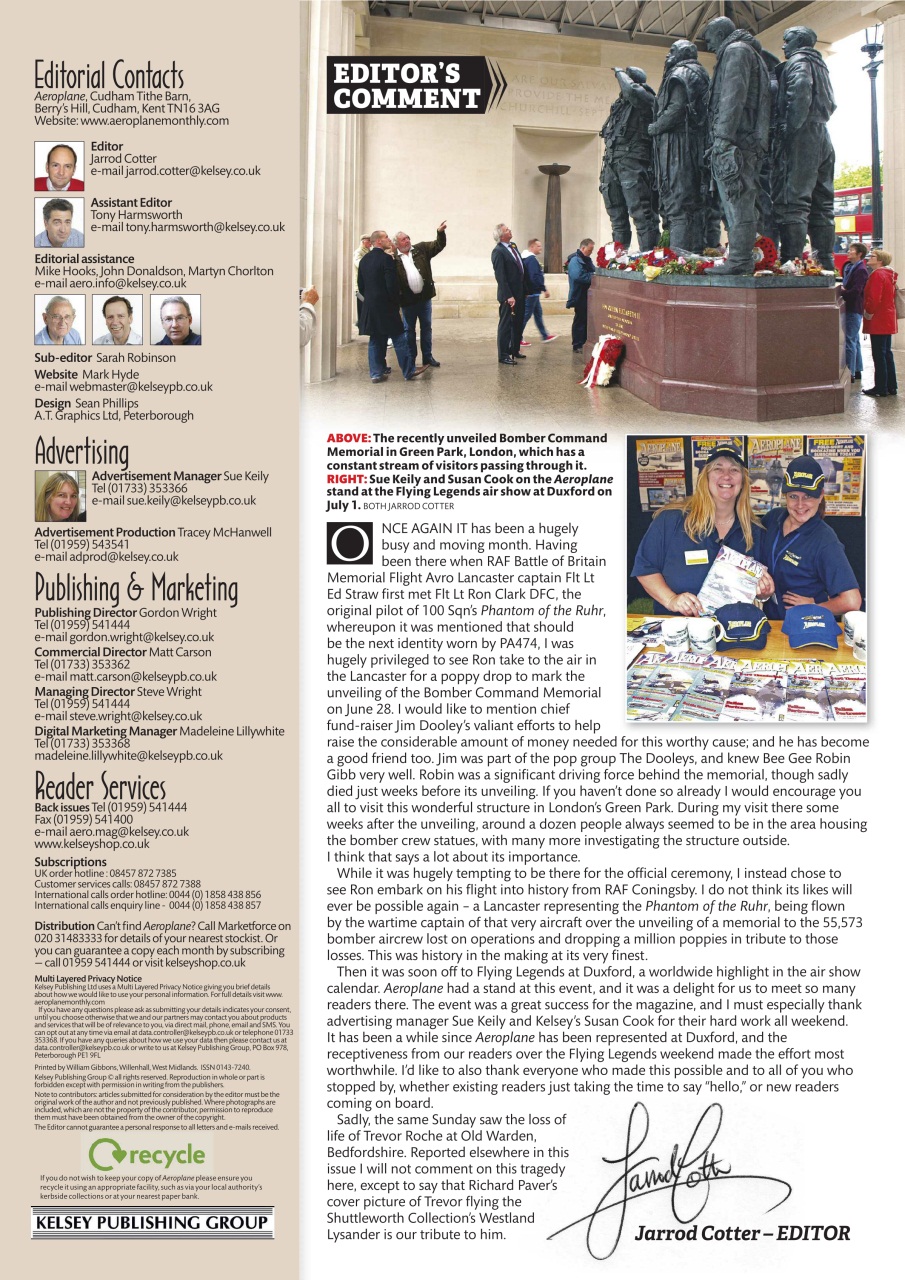 Aeroplane Preview Pages