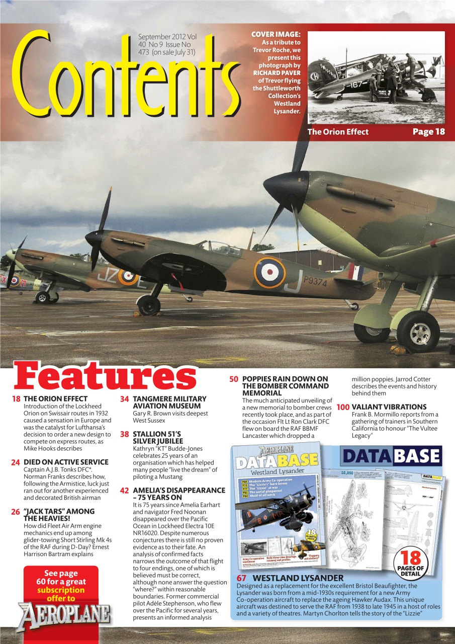 Aeroplane Preview Pages