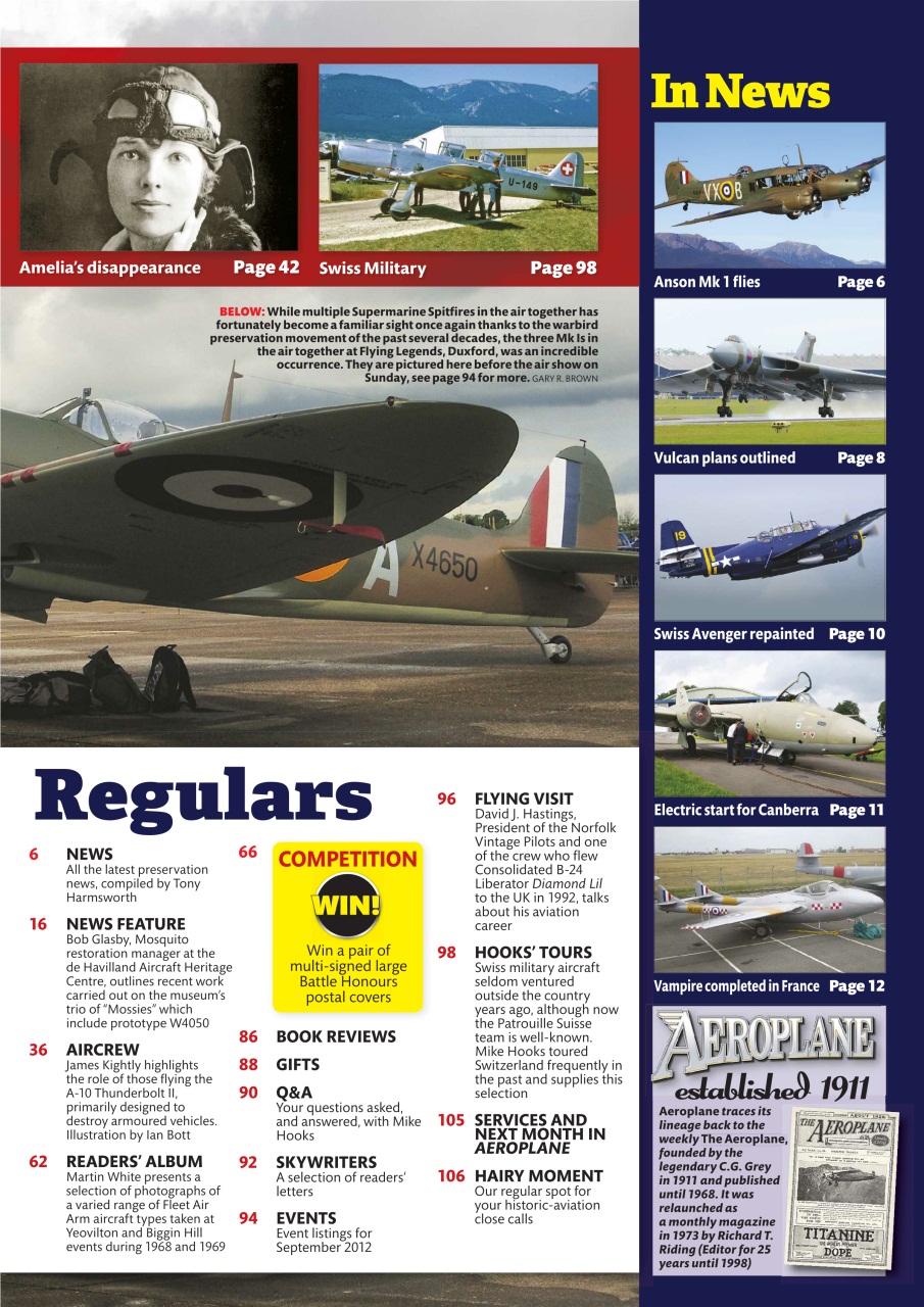 Aeroplane Preview Pages