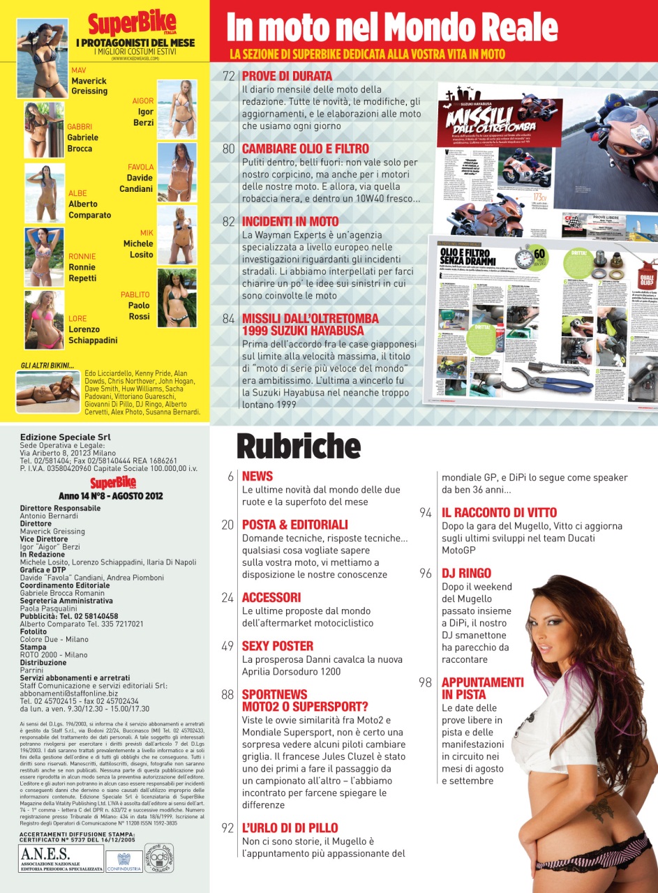 Superbike Italia Preview Pages