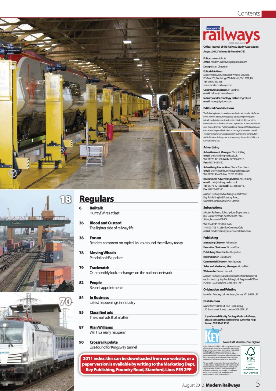 Modern Railways Preview Pages