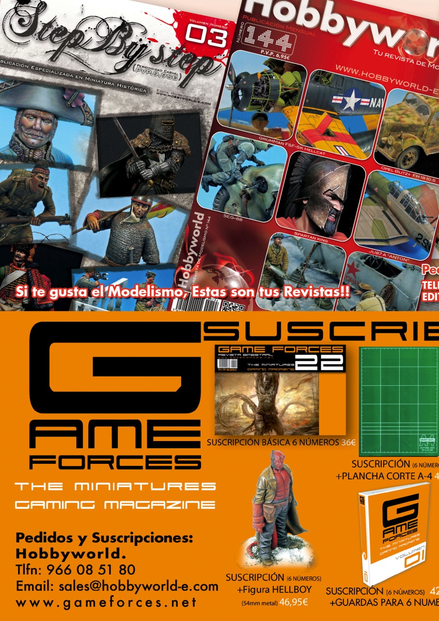 Game Forces Preview Pages