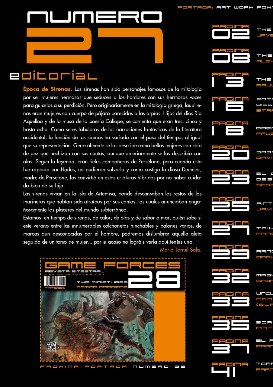 Game Forces Preview Pages