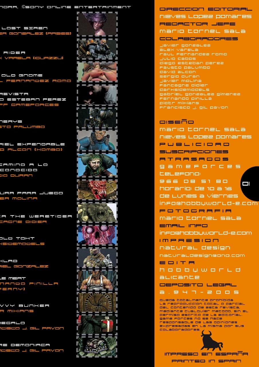 Game Forces Preview Pages