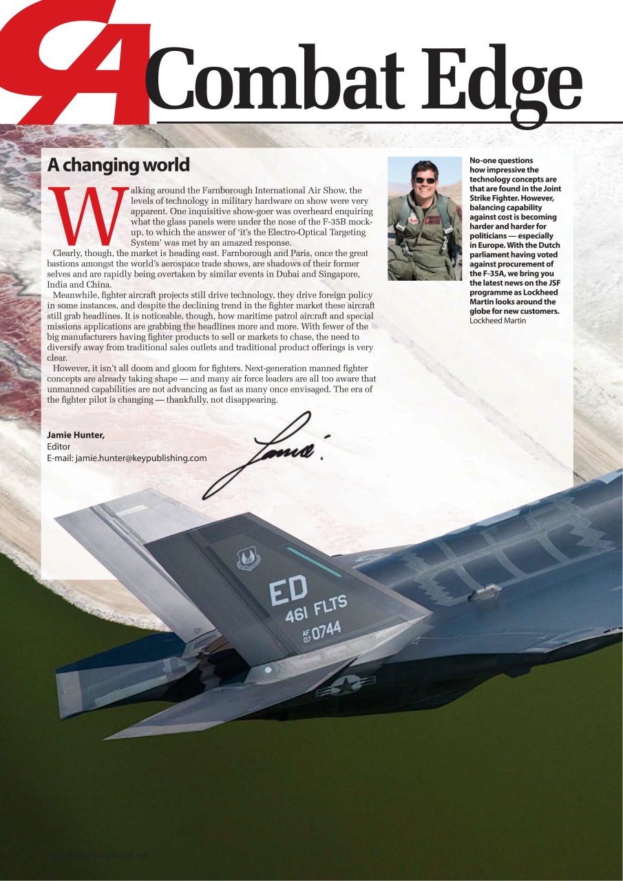 Combat Aircraft Journal Preview Pages