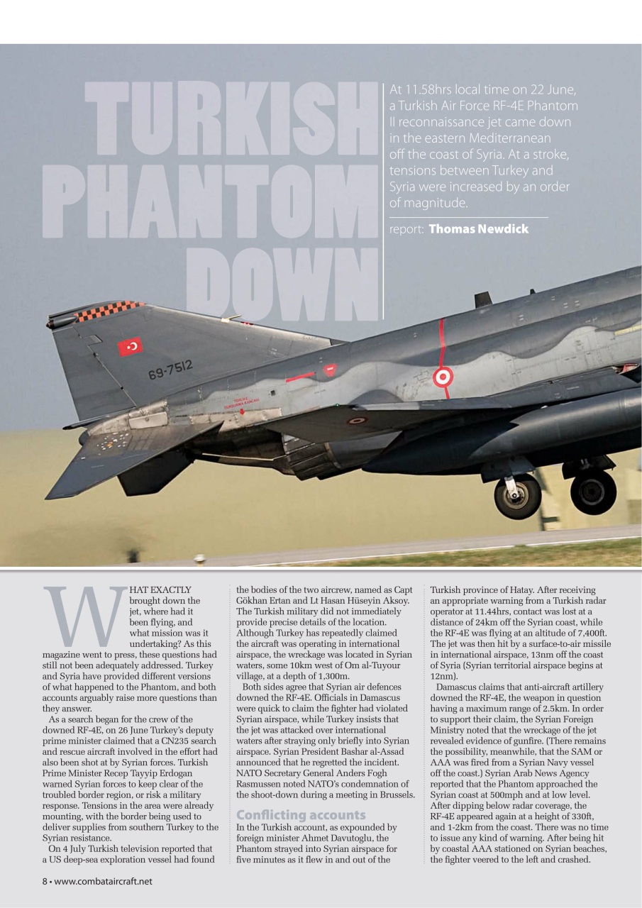 Combat Aircraft Journal Preview Pages