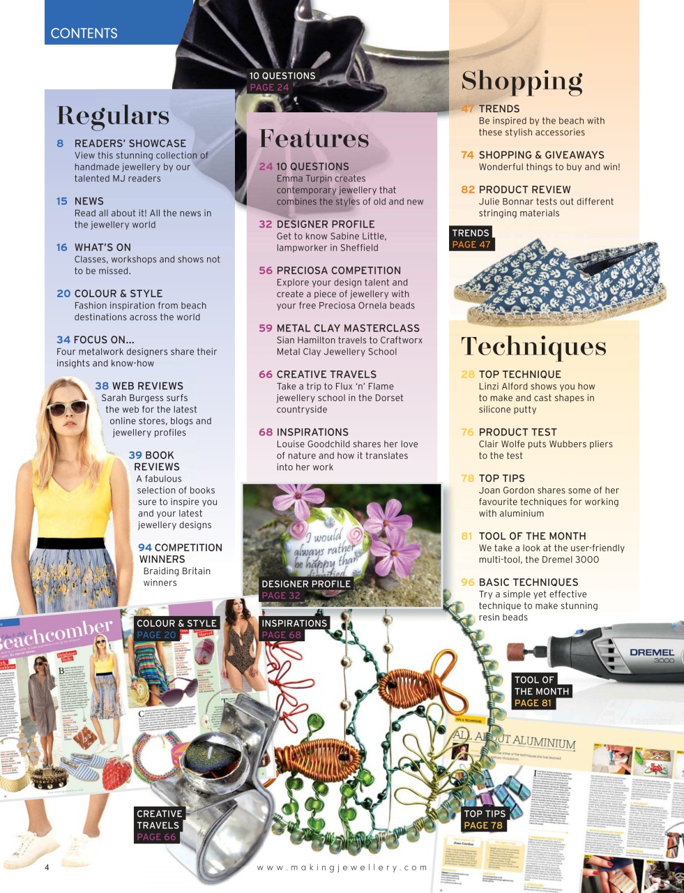 Making Jewellery Preview Pages