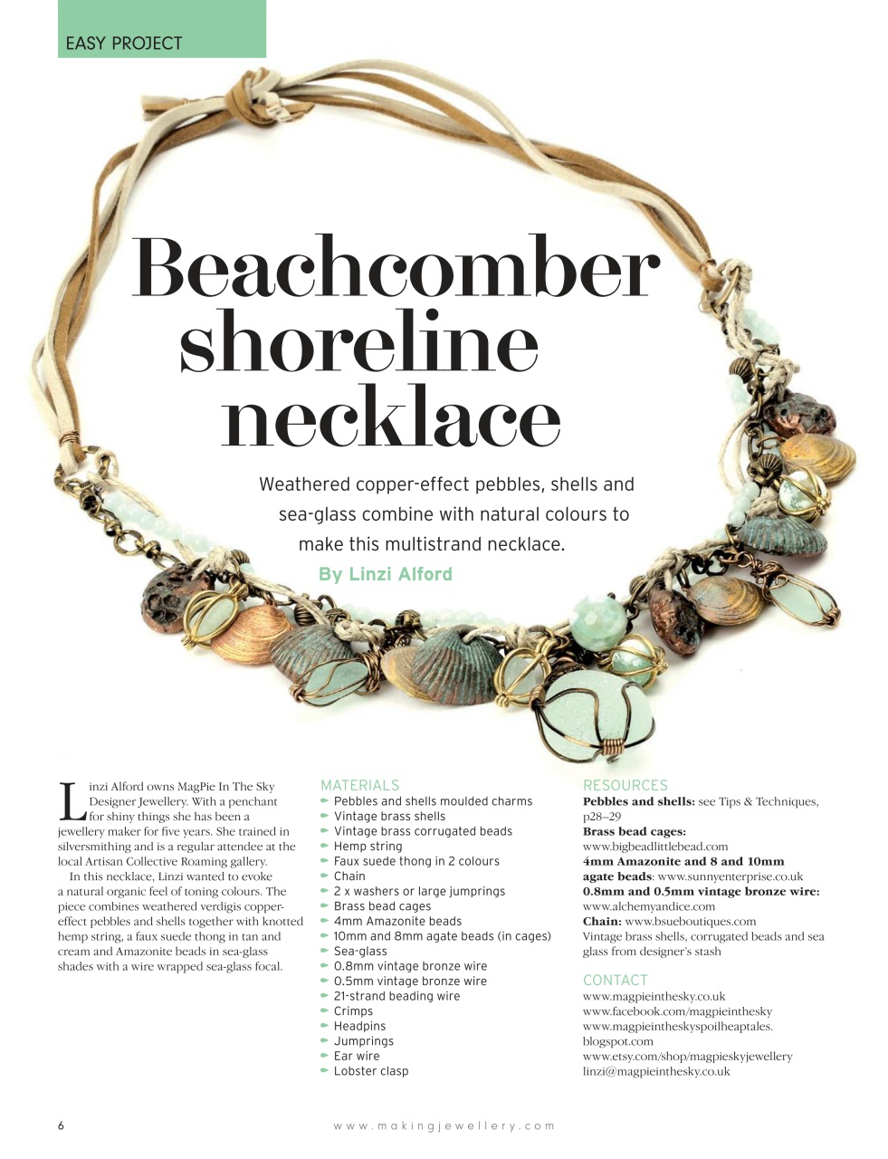 Making Jewellery Preview Pages