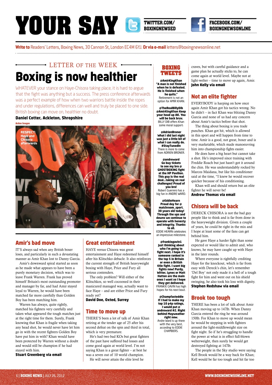 Boxing News Preview Pages