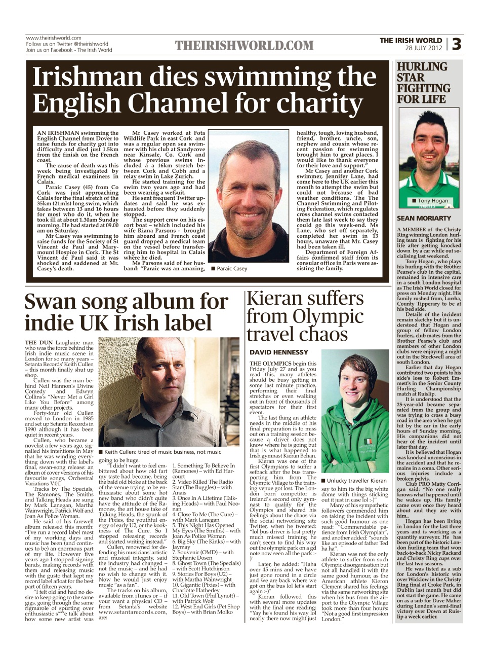 Irish World Preview Pages