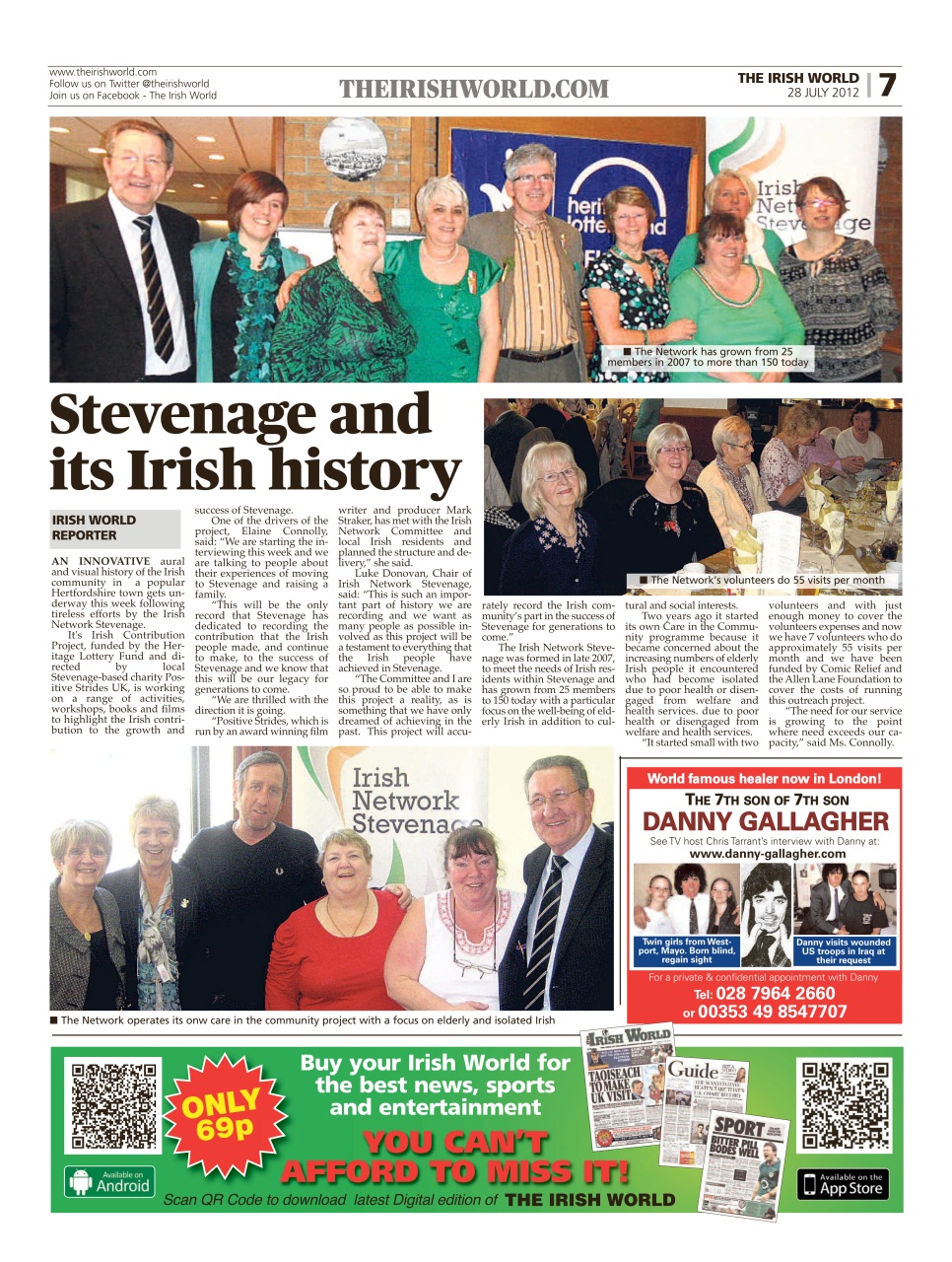 Irish World Preview Pages