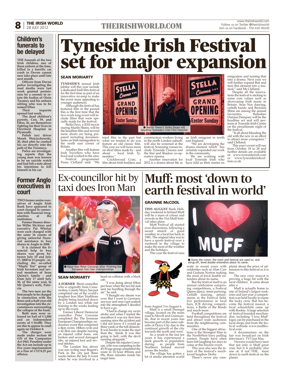 Irish World Preview Pages