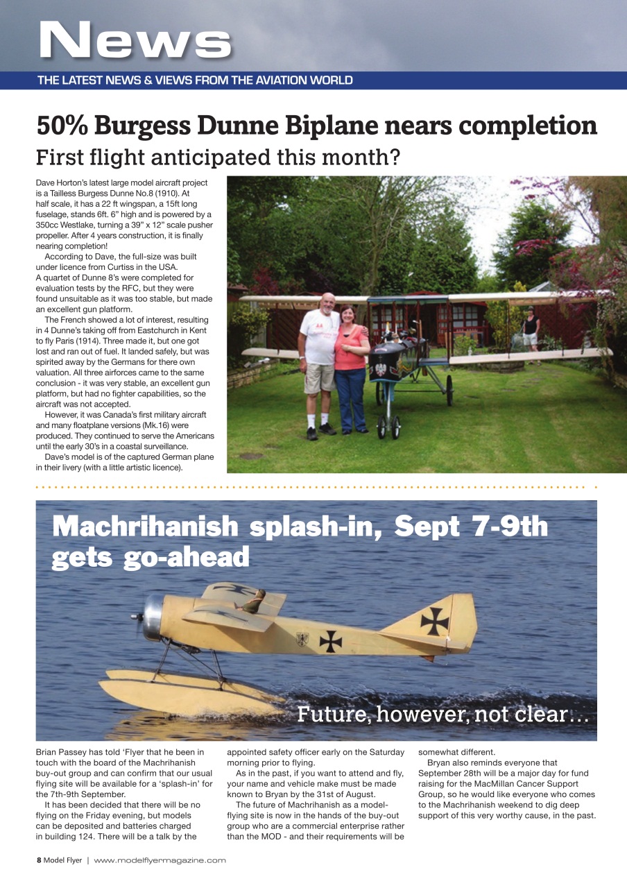 Radio Control Model Flyer Preview Pages