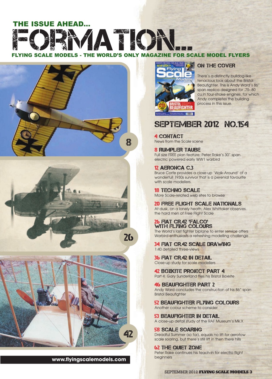 Flying Scale Models Preview Pages