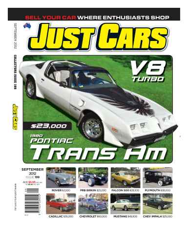 JUST CARS issue JC_199 Sept 12